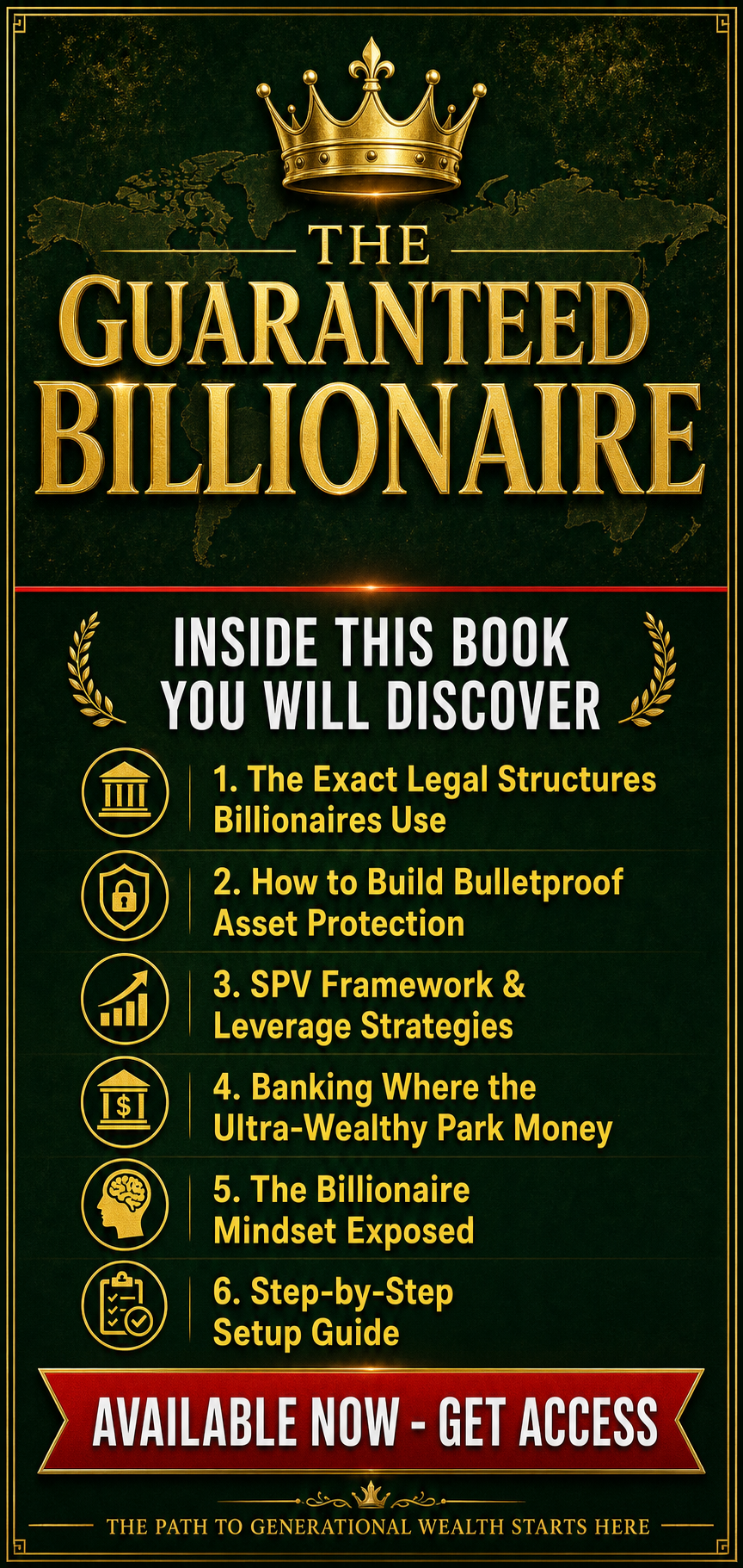 The Guaranteed Billionaire: The Underground Blueprint of the Ultra-Wealthy | Digital Edition