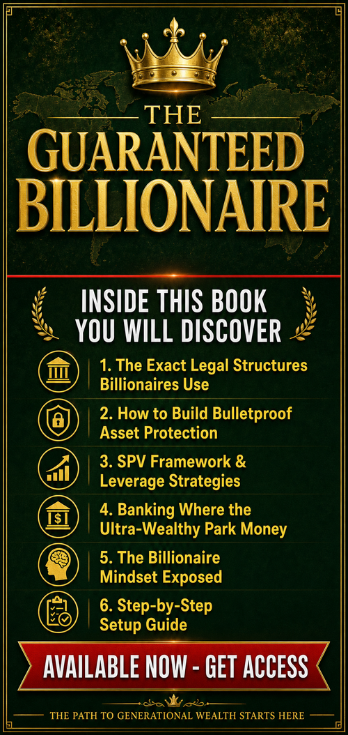 The Guaranteed Billionaire: The Underground Blueprint of the Ultra-Wealthy | Digital Edition
